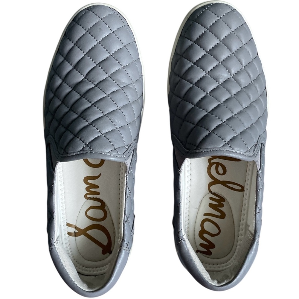 Sam Edelman Quilted Slip-On Sneakers – women’s Size 7 gray